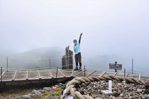 剣山山頂・太郎笈