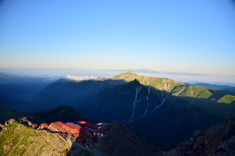 槍ヶ岳山荘・笠ヶ岳