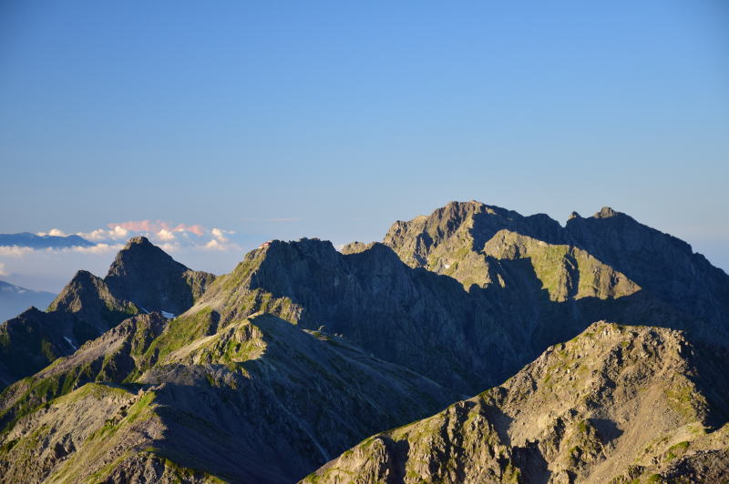 前穂高岳～北穂高岳