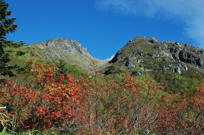 焼岳南峰～焼岳北峰