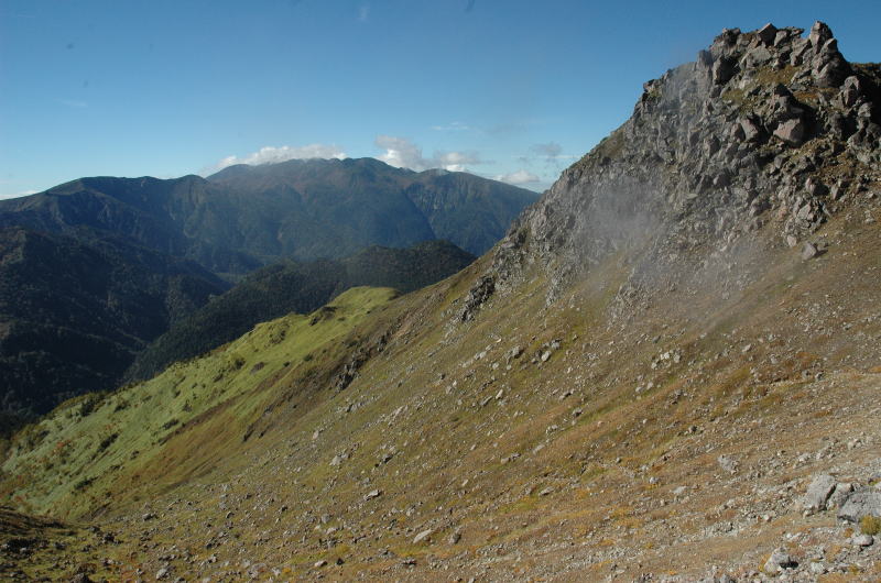 乗鞍岳～焼岳南峰