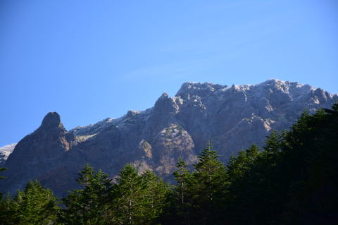 横岳の大同心・小同心